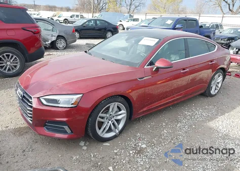 2019 Audi A5 45 Premium z USA, uszkodzony, nr VIN WAUBNCF50KA097354